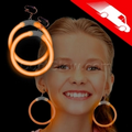 Glow Earrings Orange